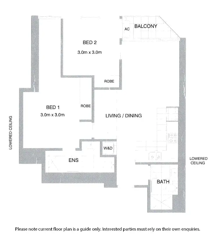 Floorplan of Homely apartment listing, 811/1 Balston Street, Southbank VIC 3006