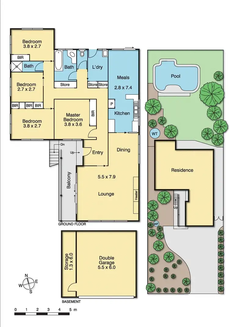 Floorplan of Homely house listing, 73 Meyrick Crescent, Viewbank VIC 3084