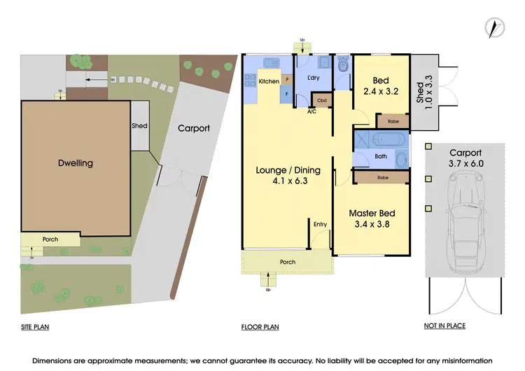 Floorplan of Homely unit listing, 3 Harrison Street, Ringwood VIC 3134
