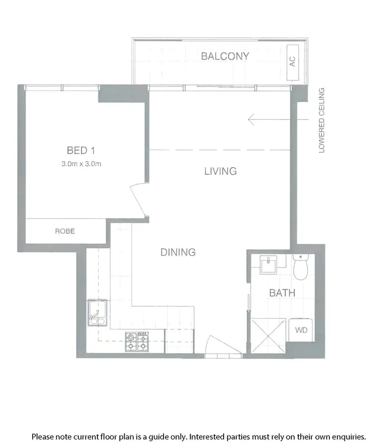 Floorplan of Homely apartment listing, 1311/118 Kavanagh Street, Southbank VIC 3006