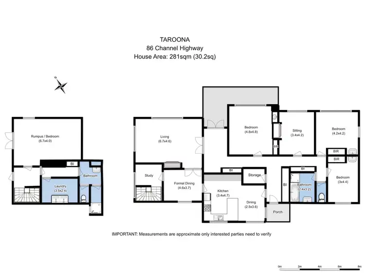 Floorplan of Homely house listing, 86 Channel Highway, Taroona TAS 7053