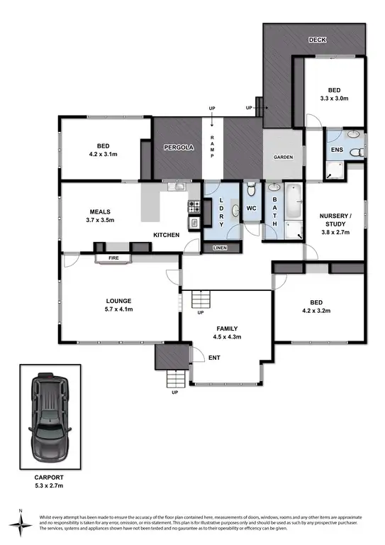 Floorplan of Homely house listing, 240 Mount Pleasant Road, Highton VIC 3216
