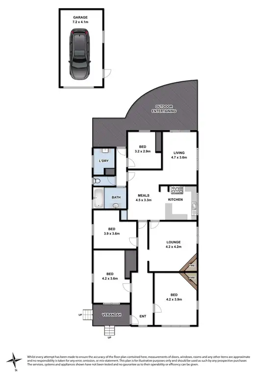 Floorplan of Homely house listing, 163 Skene Street, Newtown VIC 3220