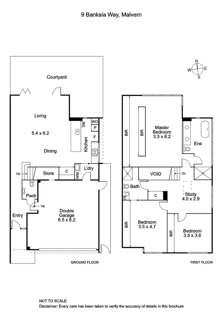 Floorplan of Homely house listing, 9 Banksia Way, Malvern VIC 3144