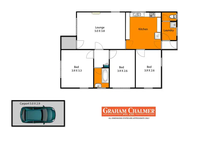 Floorplan of Homely house listing, 10 Hagenauer Street, Sale VIC 3850