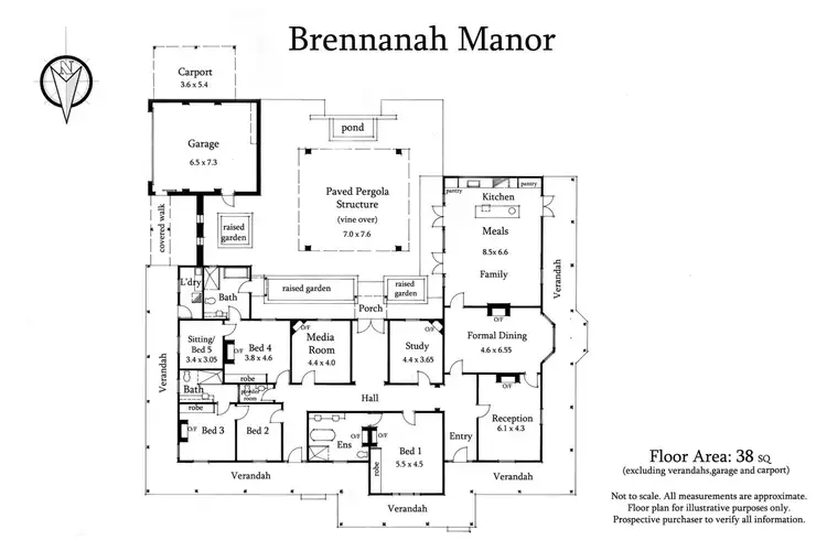 Floorplan of Homely house listing, 38-42 Tattersall Drive, Kyneton VIC 3444