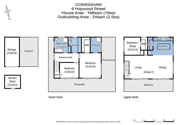 Floorplan of Homely house listing, 6 Hopwood Street, Coningham TAS 7054