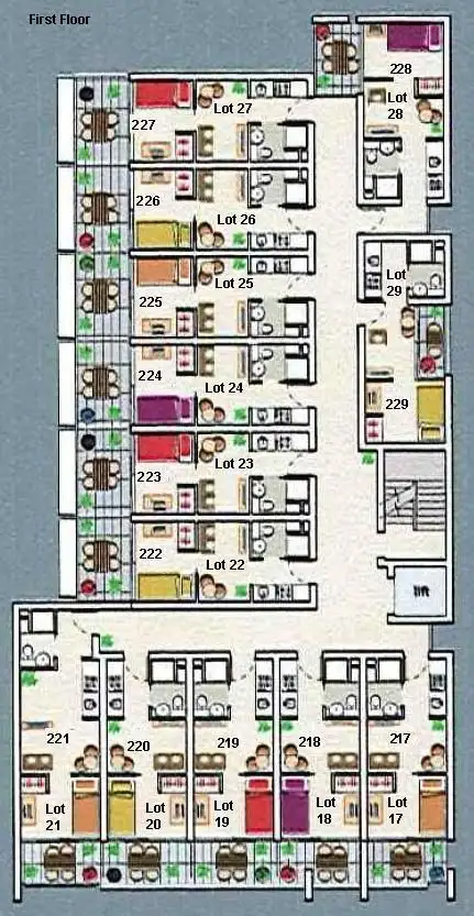 Floorplan of Homely apartment listing, 229/484 Elgar Road, Box Hill VIC 3128