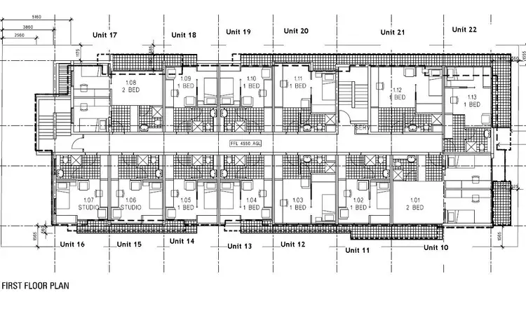 Floorplan of Homely apartment listing, 20/14 Spring Street, Box Hill VIC 3128