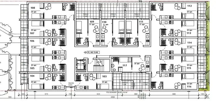 Floorplan of Homely apartment listing, 116/490 Elgar Road, Box Hill VIC 3128