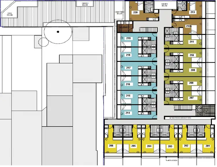 Floorplan of Homely studio listing, 217/313-319 Waverley Road, Malvern East VIC 3145
