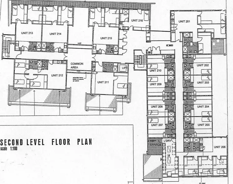 Floorplan of Homely apartment listing, 201B/60 Waverley Road, Malvern East VIC 3145