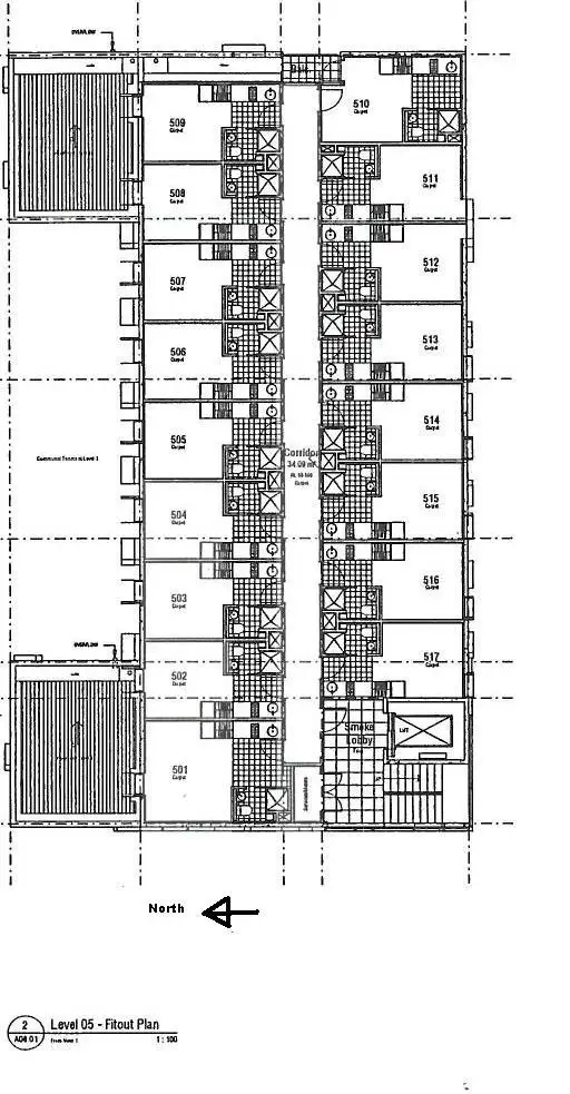 Floorplan of Homely apartment listing, 510/2 Eastern Place, Hawthorn East VIC 3123