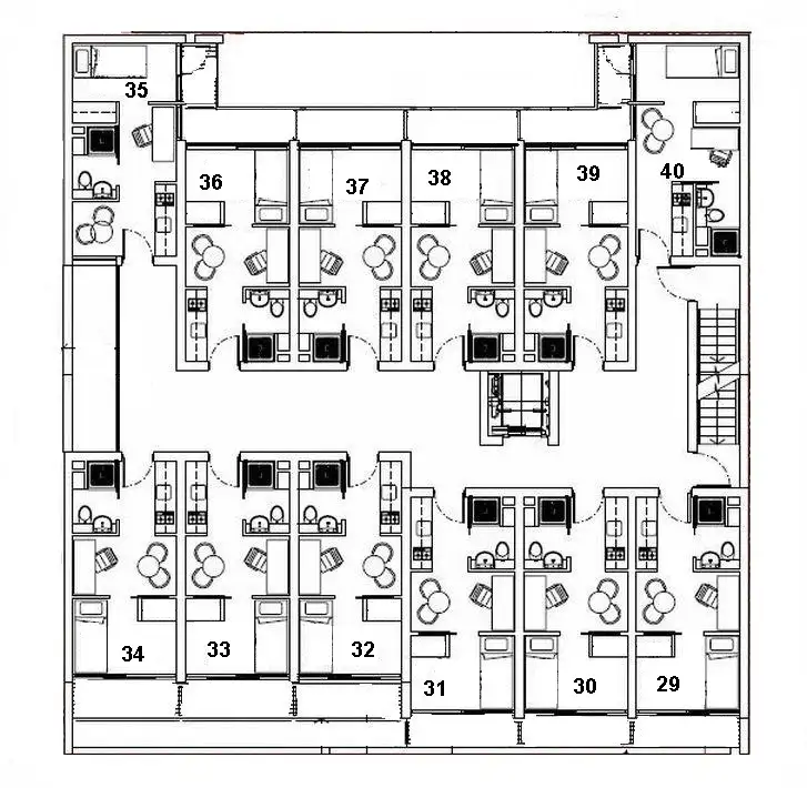 Floorplan of Homely apartment listing, 36/17 Macquarie Street, Prahran VIC 3181