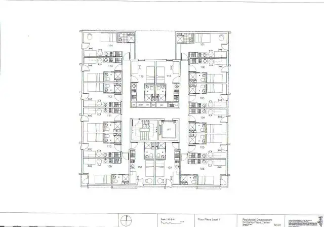 Floorplan of Homely studio listing, 109/24 Barkly Place, Carlton VIC 3053