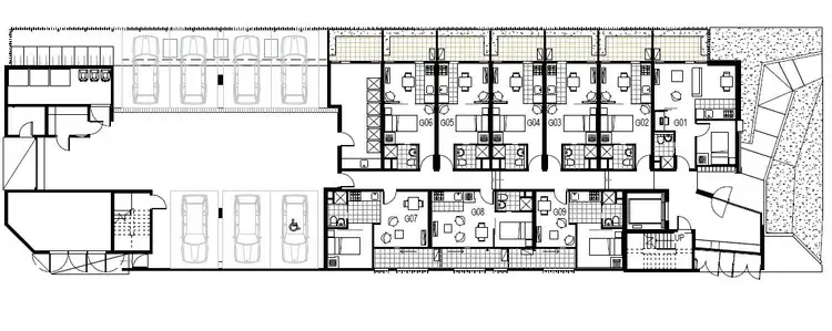 Floorplan of Homely apartment listing, G02/6 John Street, Box Hill VIC 3128