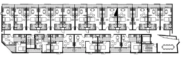 Floorplan of Homely apartment listing, 202/6 John Street, Box Hill VIC 3128