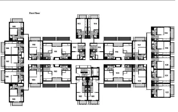Floorplan of Homely apartment listing, 108/1728 Dandenong Road, Clayton VIC 3168