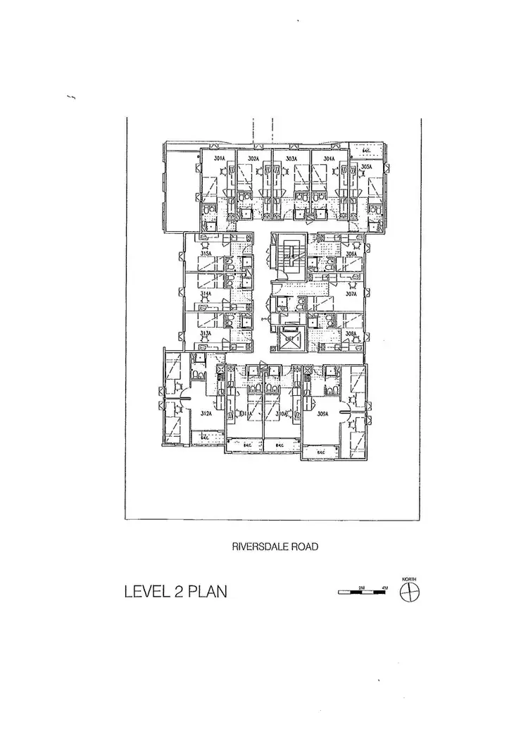 Floorplan of Homely studio listing, 311A/71 Riversdale Road, Hawthorn VIC 3122