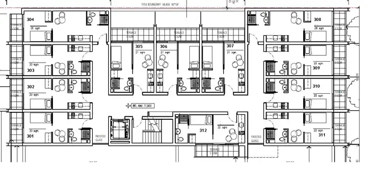 Floorplan of Homely apartment listing, 311/490 Elgar Road, Box Hill VIC 3128