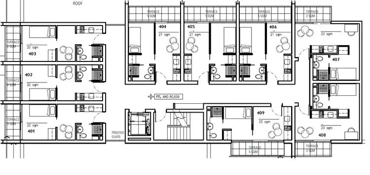 Floorplan of Homely apartment listing, 407/490 Elgar Road, Box Hill VIC 3128