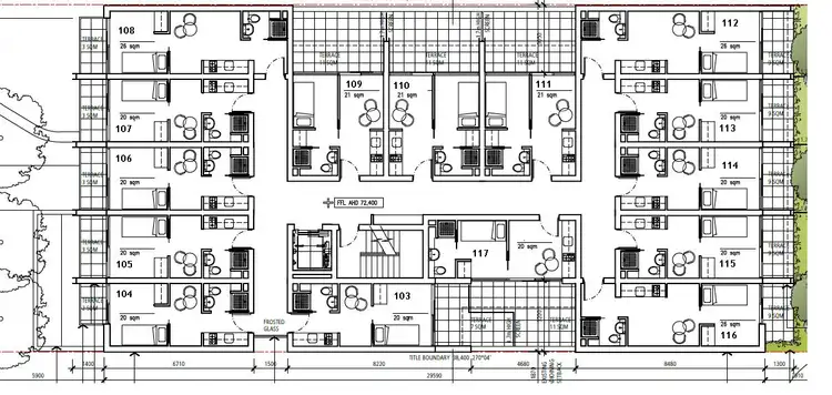 Floorplan of Homely apartment listing, 106/490 Elgar Road, Box Hill VIC 3128
