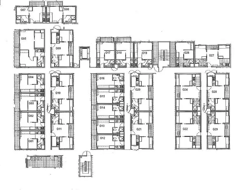 Floorplan of Homely apartment listing, G11/1457 North Road, Clayton VIC 3168