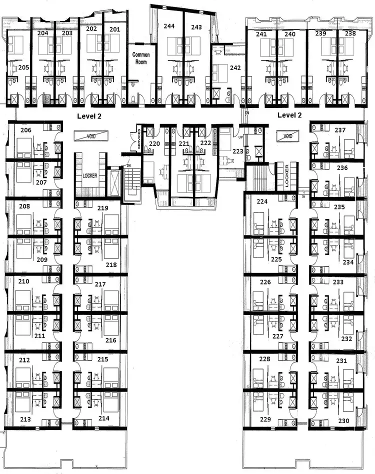 Floorplan of Homely apartment listing, 232/386 Burwood Highway, Burwood VIC 3125