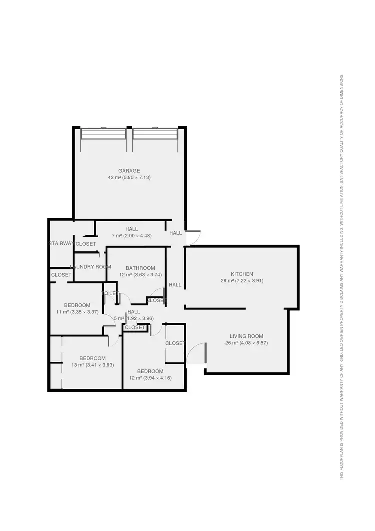 Floorplan of Homely rural property listing, 145 Owens Lane, Giffard VIC 3851