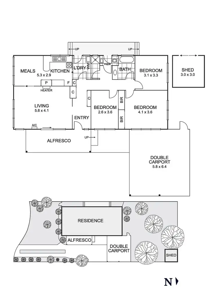 Floorplan of Homely house listing, 7 Bambra Court, Vermont VIC 3133