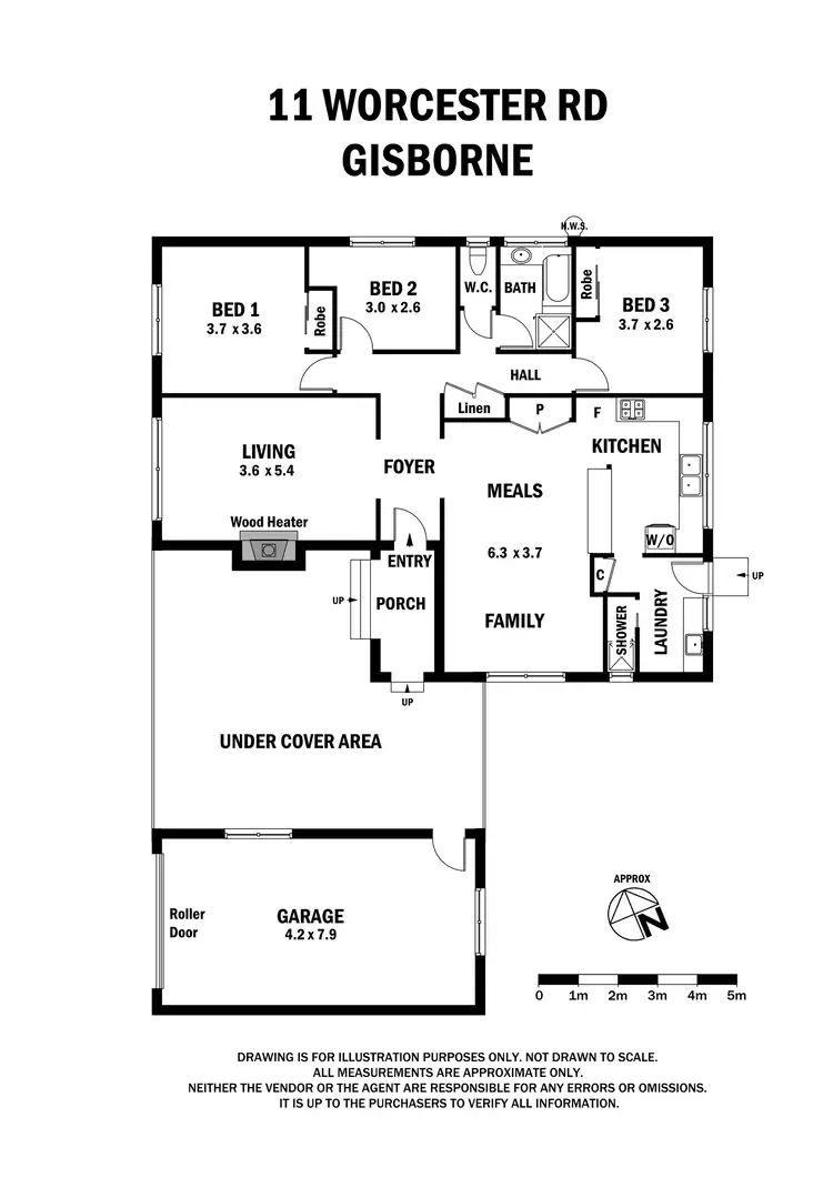 Floorplan of Homely house listing, 11 Worcester Road, Gisborne VIC 3437