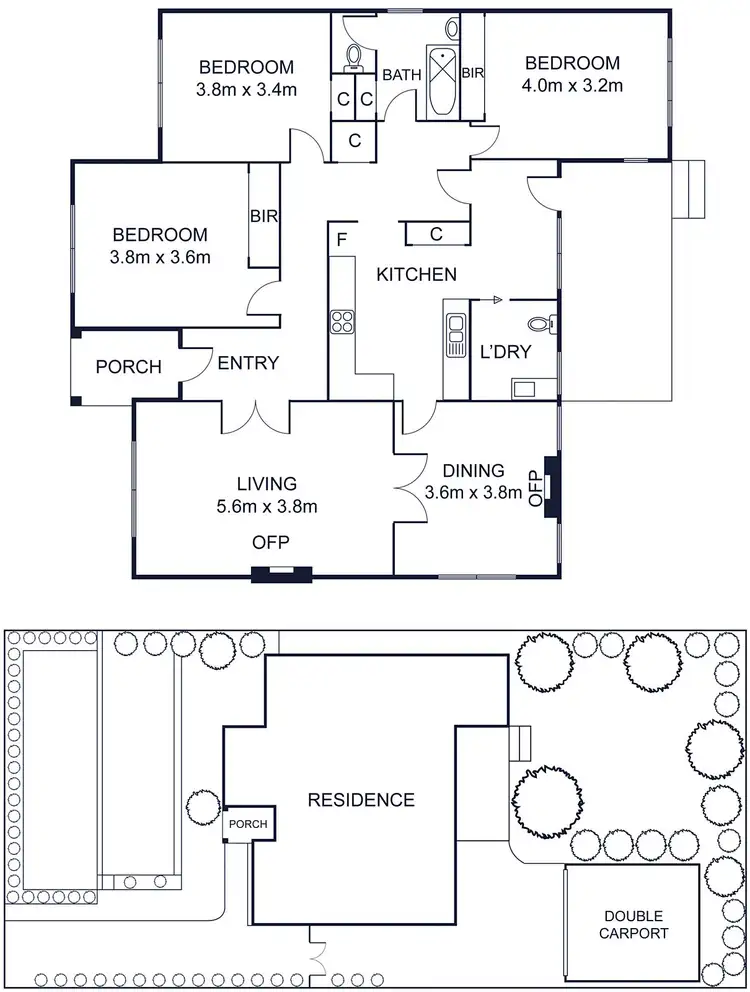 Floorplan of Homely house listing, 862 Riversdale Road, Camberwell VIC 3124