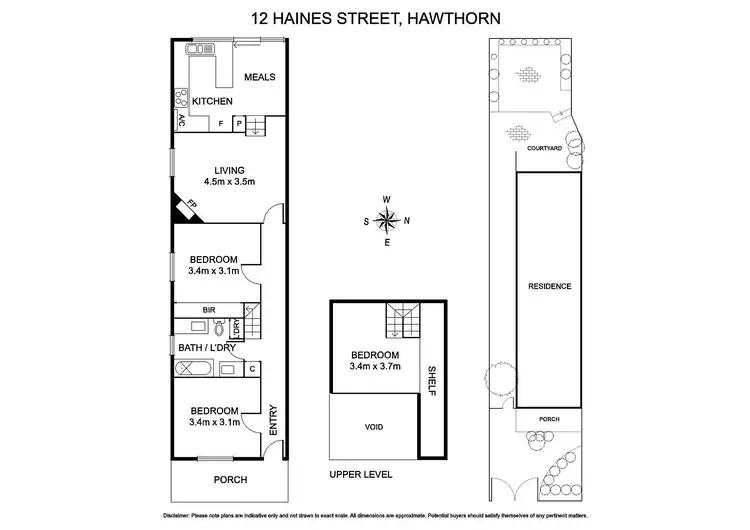 Floorplan of Homely house listing, 12 Haines Street, Hawthorn VIC 3122