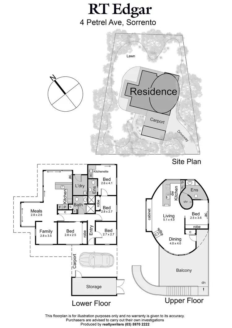 Floorplan of Homely house listing, 4 Petrel Avenue, Sorrento VIC 3943