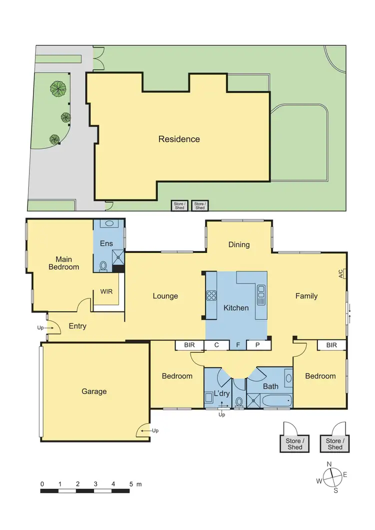 Floorplan of Homely house listing, 23 Vantage Point Boulevard, Doreen VIC 3754