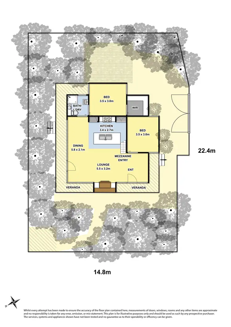 Floorplan of Homely house listing, 2/150 Skene Street, Newtown VIC 3220