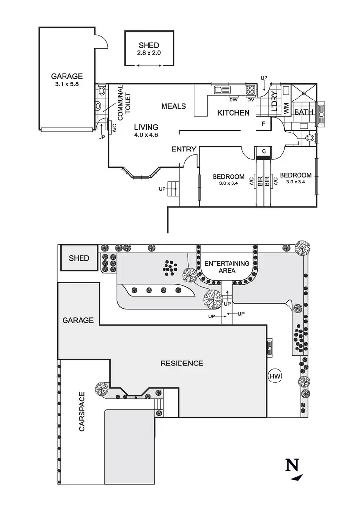 Floorplan of Homely unit listing, 4/23 Severn Street, Box Hill North VIC 3129