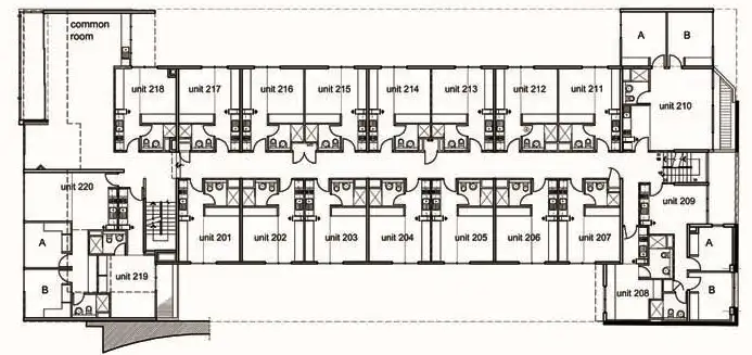 Floorplan of Homely studio listing, 213/141 Waverley Road, Malvern East VIC 3145