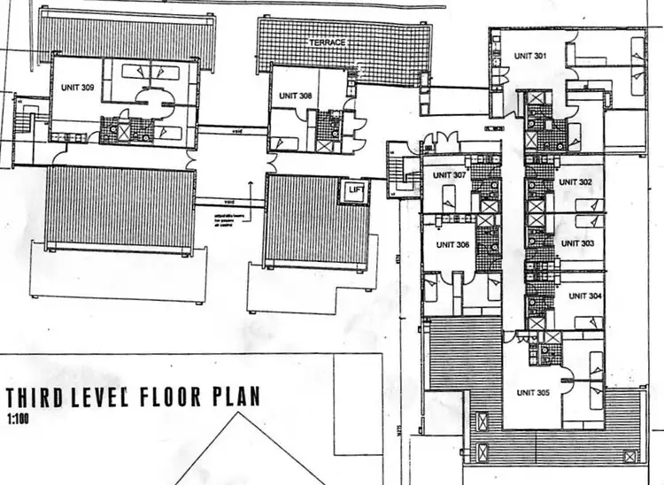 Floorplan of Homely studio listing, 302/60 Waverley Road, Malvern East VIC 3145