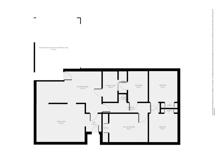 Floorplan of Homely house listing, 21 Jackson Avenue, Sale VIC 3850