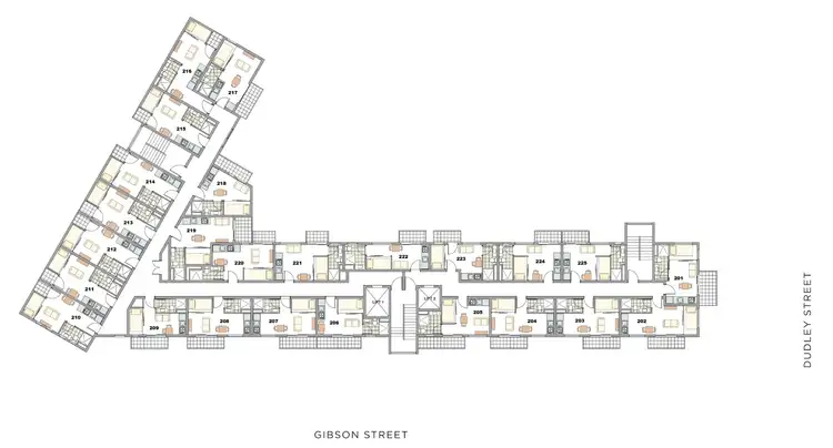 Floorplan of Homely apartment listing, 213/5 Dudley Street, Caulfield East VIC 3145