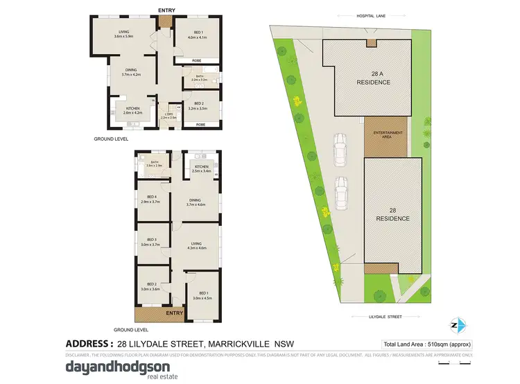 Floorplan of Homely house listing, 28 Lilydale Street, Marrickville NSW 2204