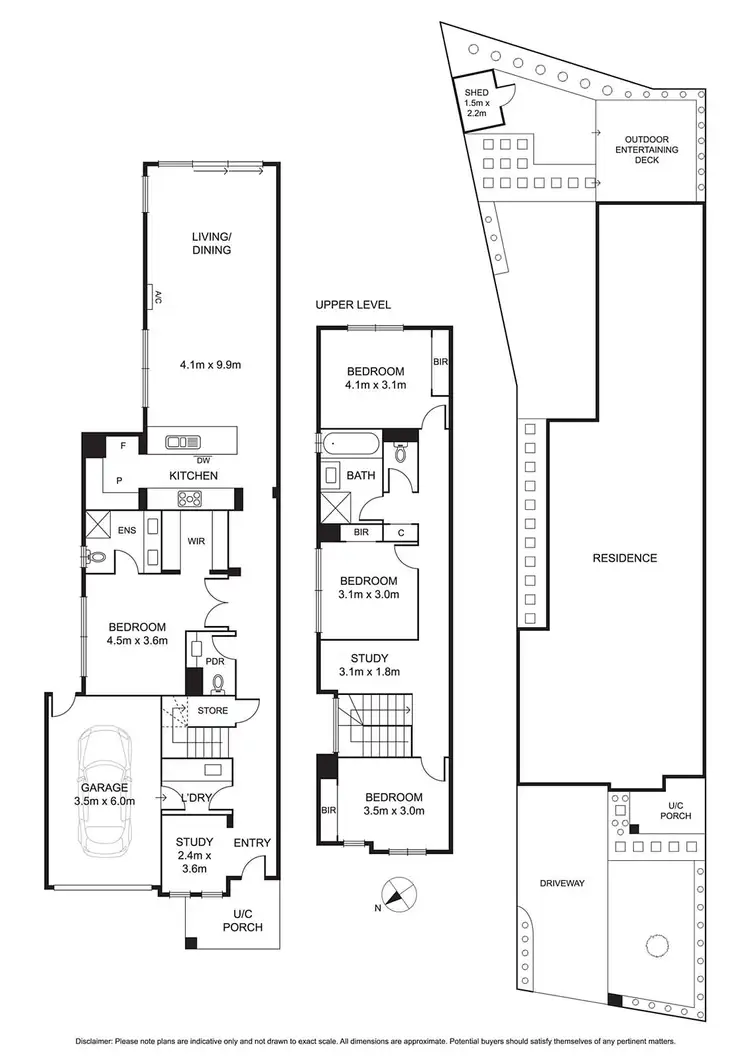 Floorplan of Homely townhouse listing, 20B Begg Street, Bentleigh East VIC 3165