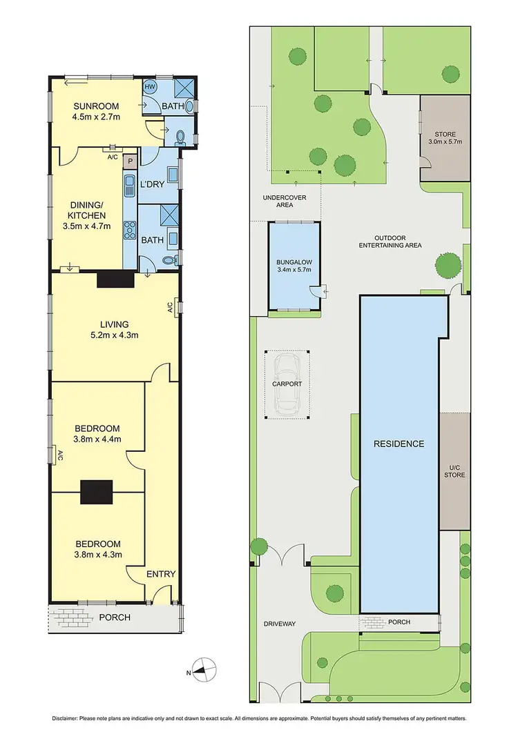 Floorplan of Homely house listing, 14 Margaret Street, Carnegie VIC 3163