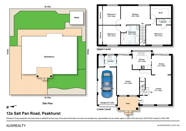 Floorplan of Homely house listing, 12A Salt Pan Road, Peakhurst NSW 2210