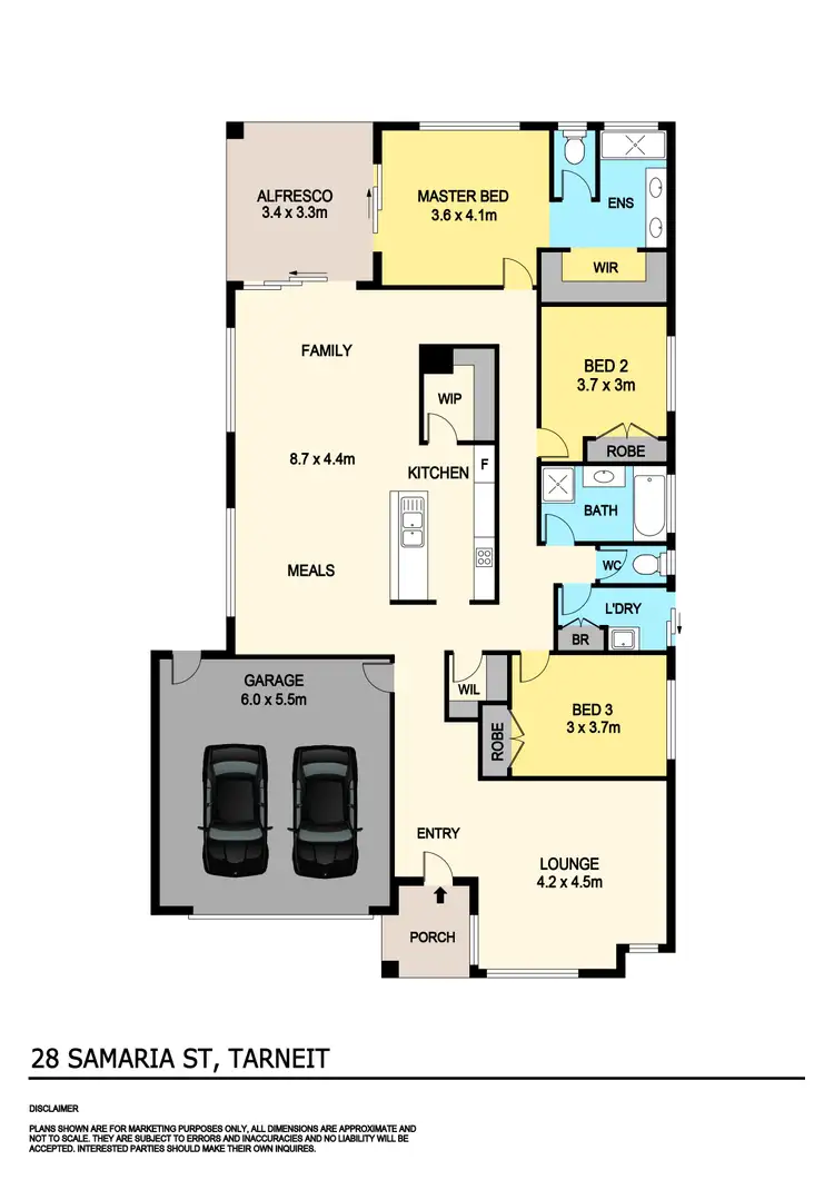 Floorplan of Homely house listing, 28 Samaria Street, Tarneit VIC 3029
