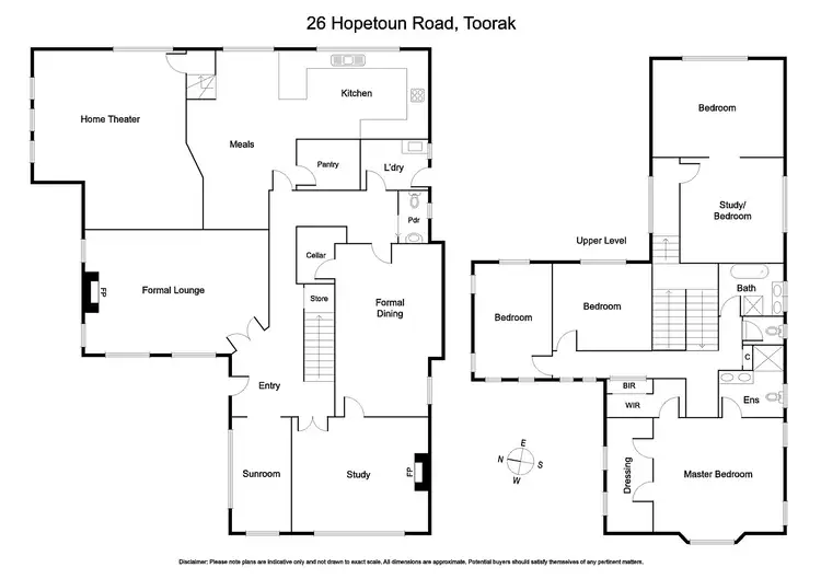 Floorplan of Homely house listing, 26 Hopetoun Road, Toorak VIC 3142