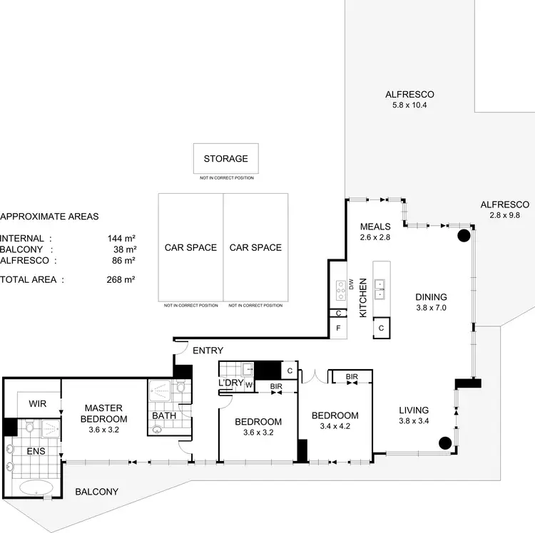 Floorplan of Homely apartment listing, 605/70 Lorimer Street, Docklands VIC 3008
