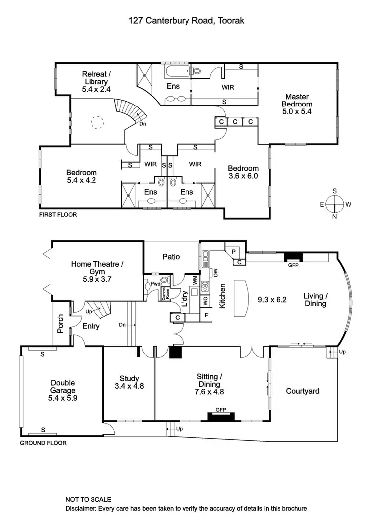Floorplan of Homely house listing, 127 Canterbury Road, Toorak VIC 3142