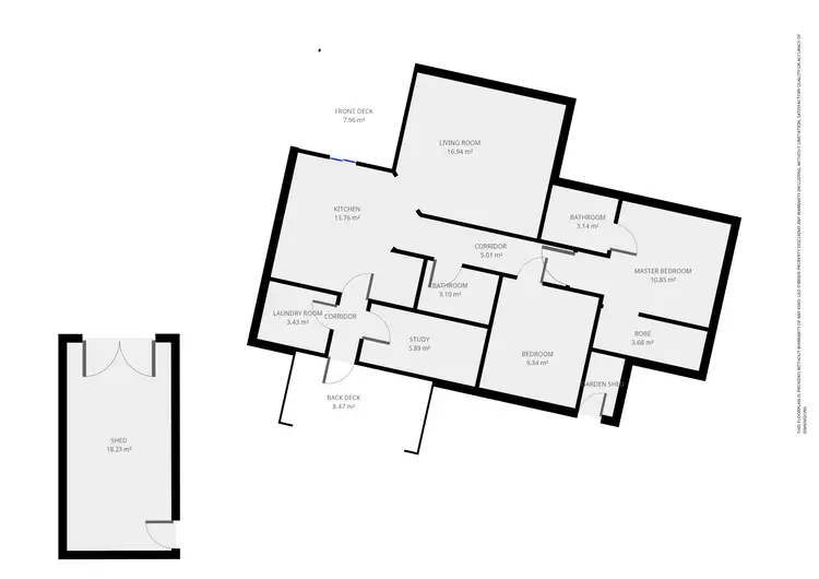 Floorplan of Homely rural property listing, 1178 Maffra-Sale  Road, Sale VIC 3850